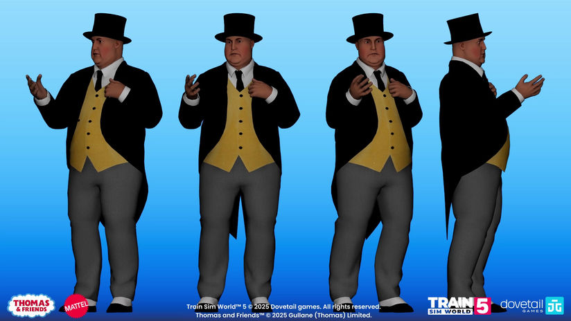 TrainSim World 5: Sir Tophamhatt Animations